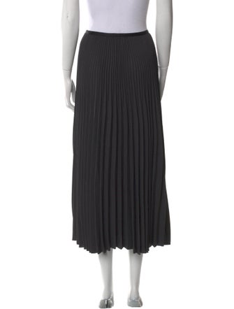 Jenni Kayne Pleated Accents Midi Length Skirt