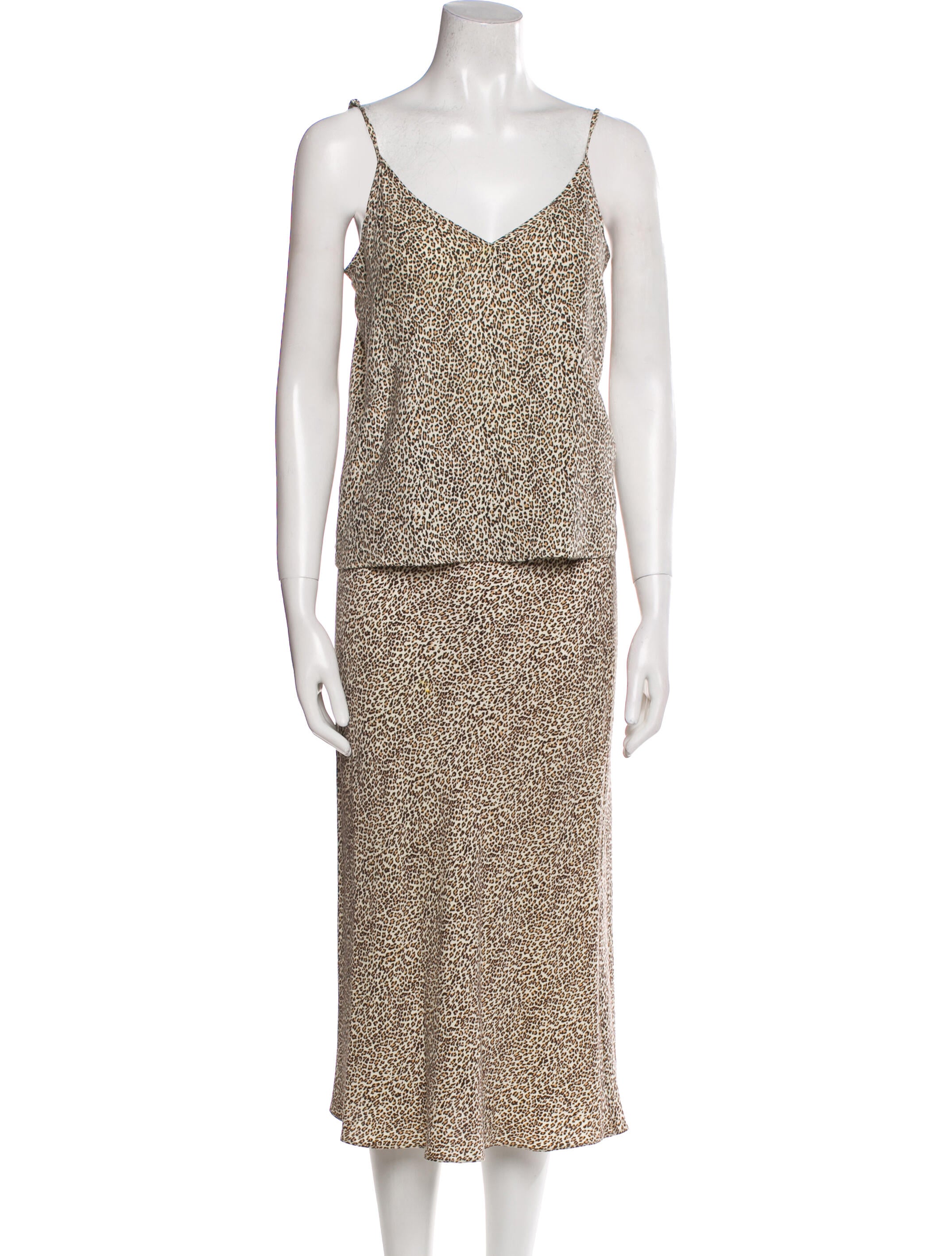 Jenni Kayne Animal Print Skirt Set