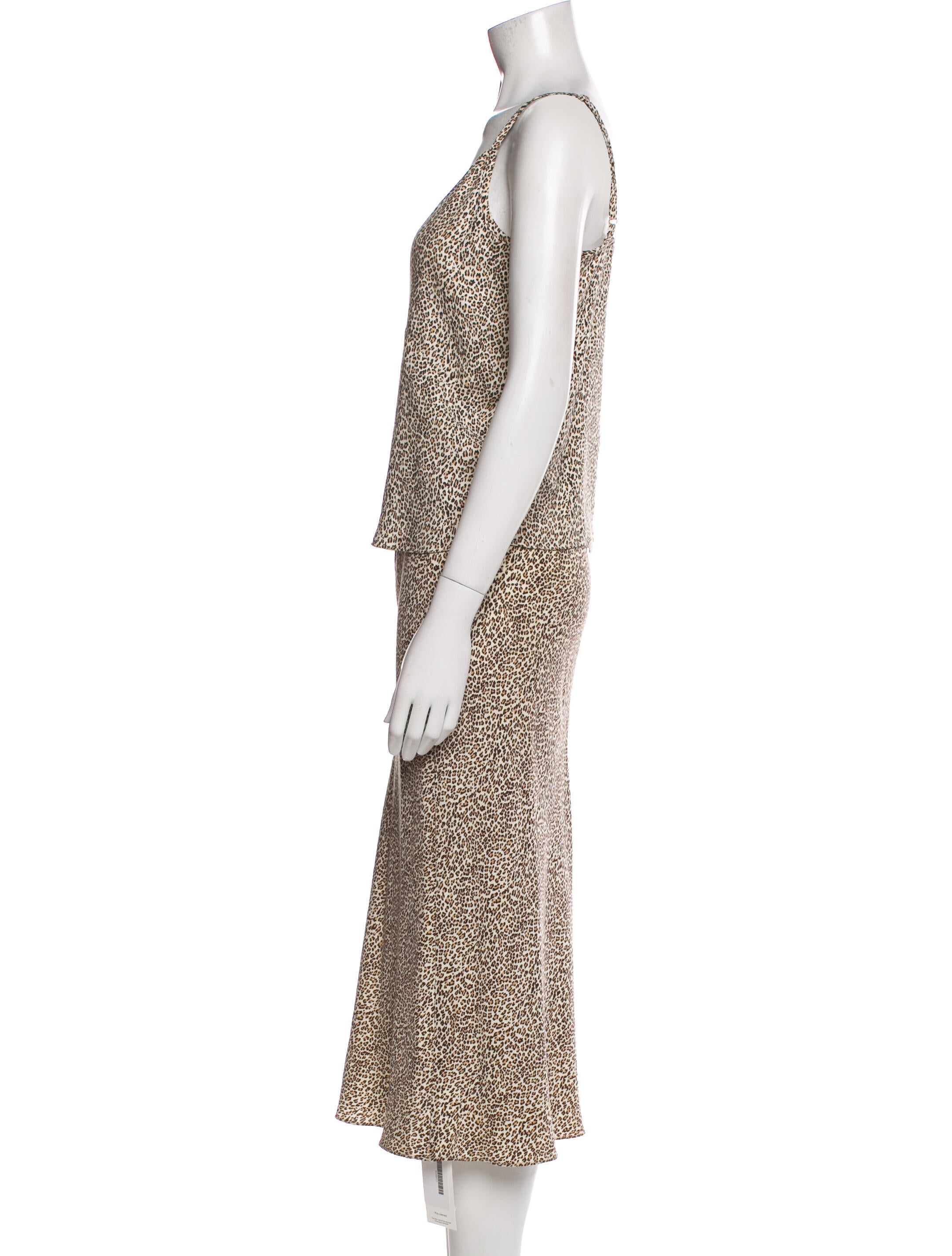 Jenni Kayne Animal Print Skirt Set