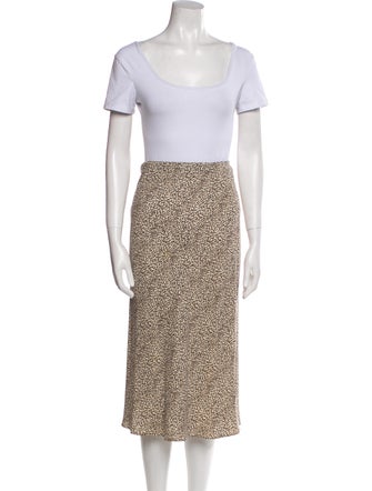 Jenni Kayne Animal Print Skirt Set