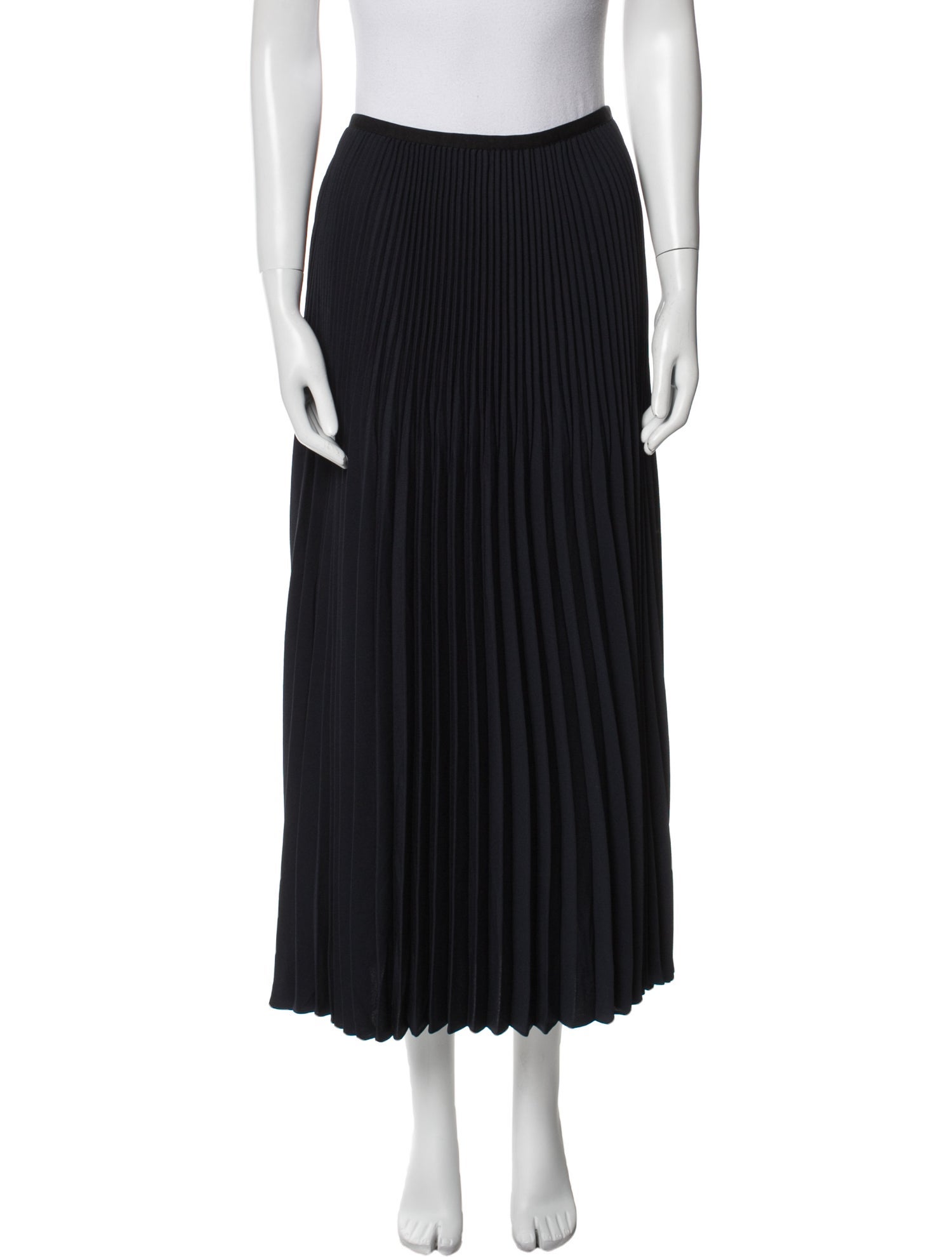 Jenni Kayne Pleated Accents Midi Length Skirt w/ Tags