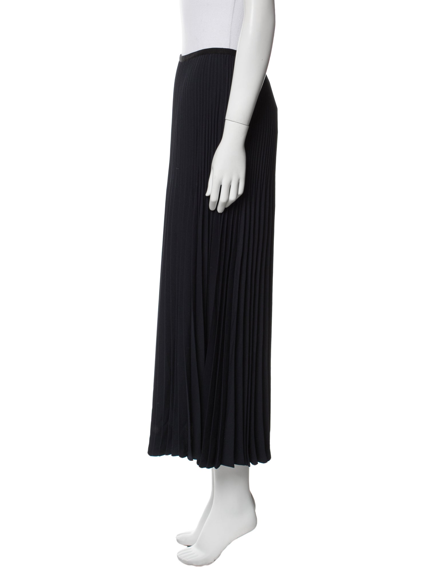 Jenni Kayne Pleated Accents Midi Length Skirt w/ Tags