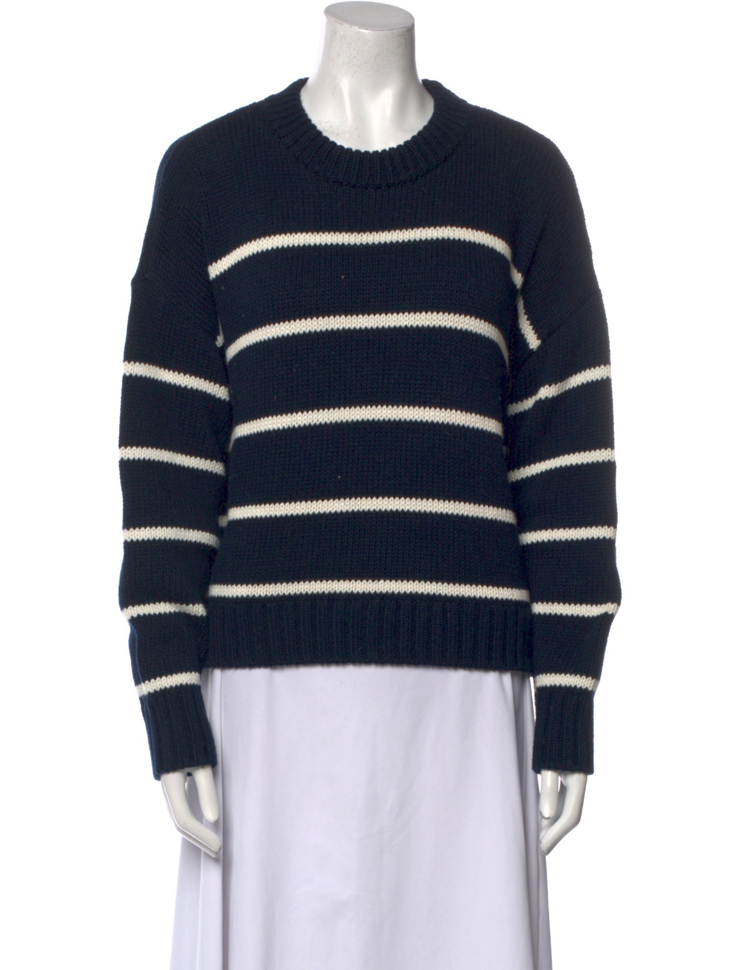 Jenni Kayne Striped Crew Neck Sweater