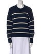 Jenni Kayne Striped Crew Neck Sweater