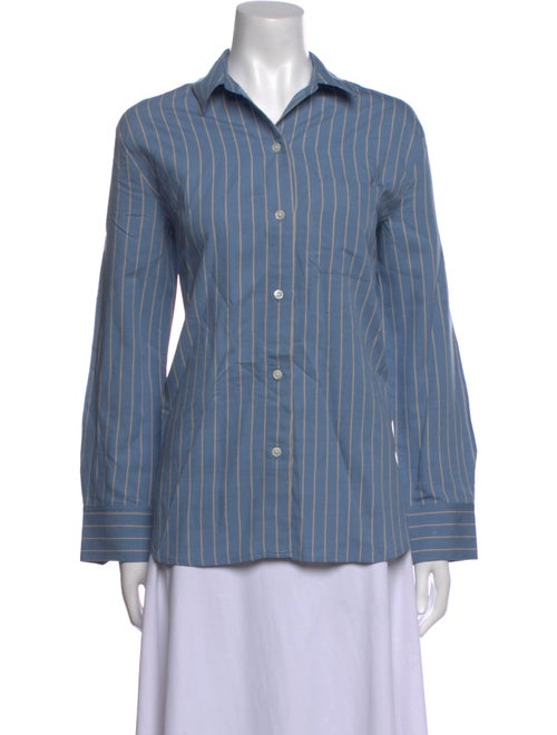 Jenni Kayne Striped Long Sleeve Button-Up Top