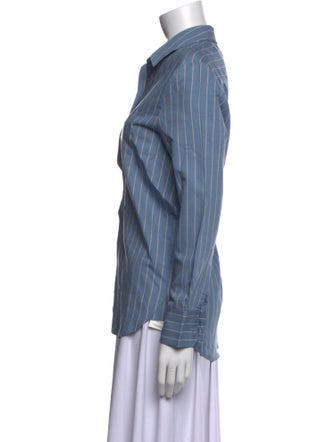 Jenni Kayne Striped Long Sleeve Button-Up Top