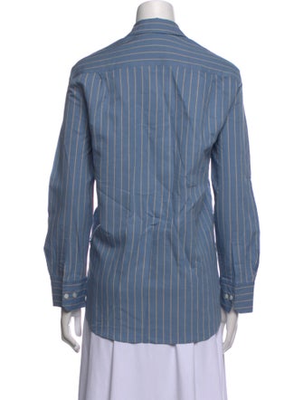 Jenni Kayne Striped Long Sleeve Button-Up Top
