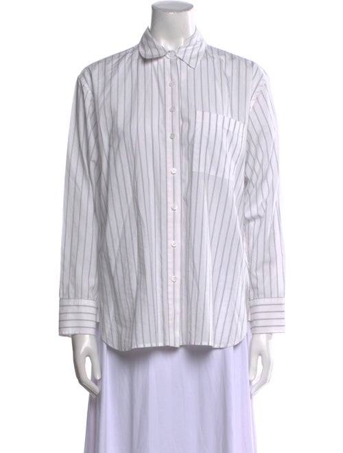 Jenni Kayne Striped Long Sleeve Button-Up Top