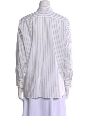 Jenni Kayne Striped Long Sleeve Button-Up Top