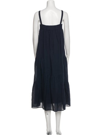 Jenni Kayne Square Neckline Long Dress