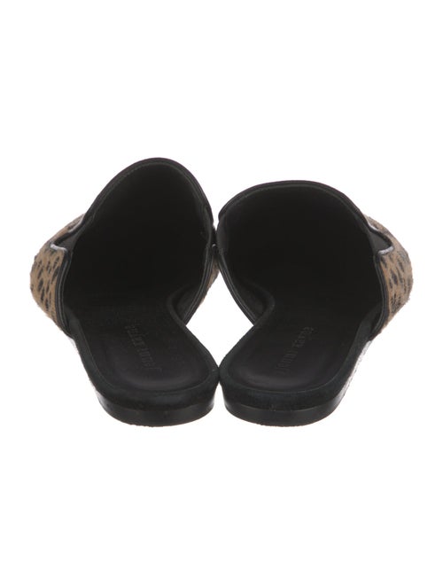 Jenni Kayne Ponyhair Animal Print Mules