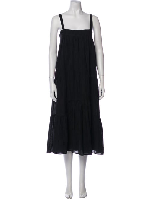 Jenni Kayne Square Neckline Midi Length Dress