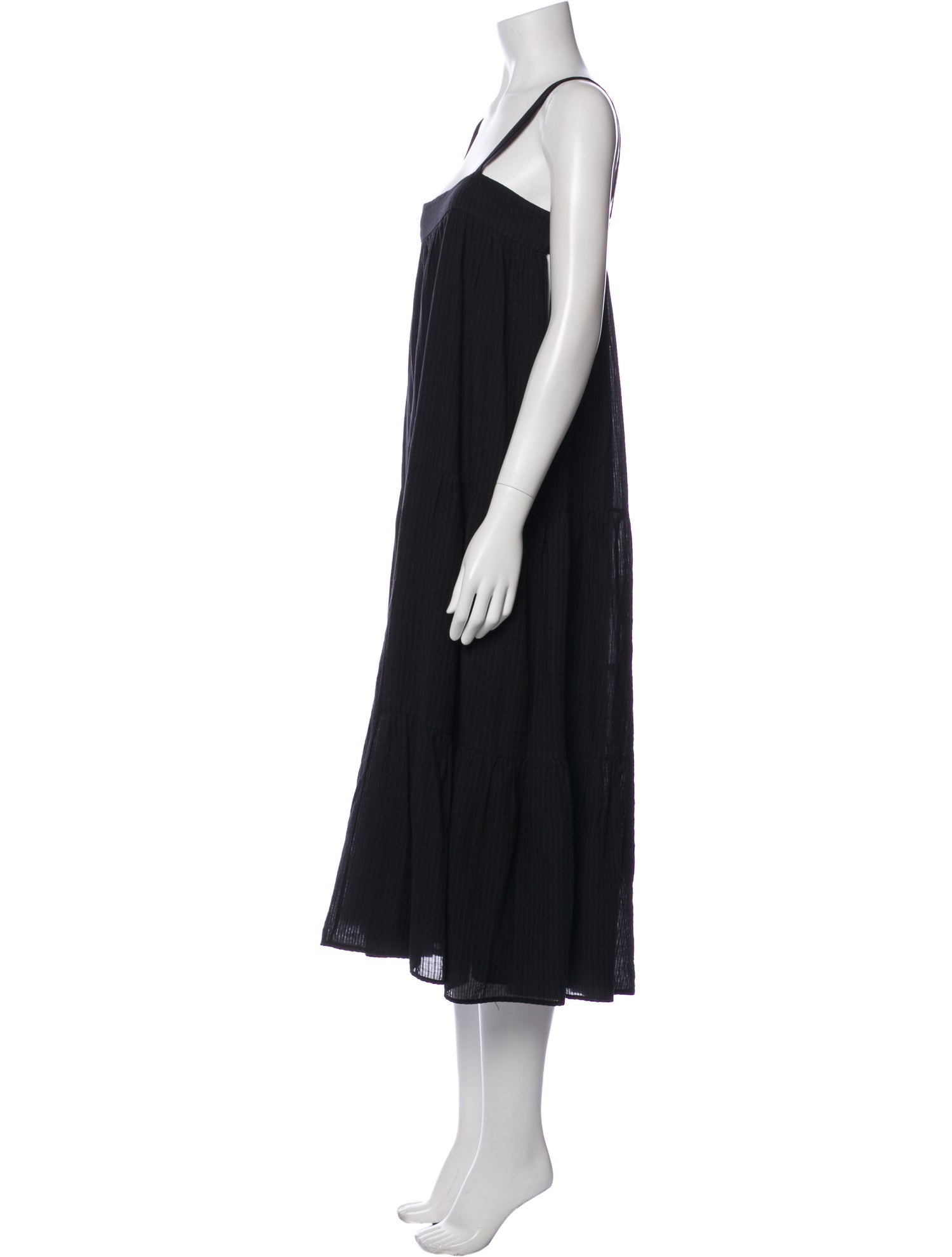 Jenni Kayne Square Neckline Midi Length Dress