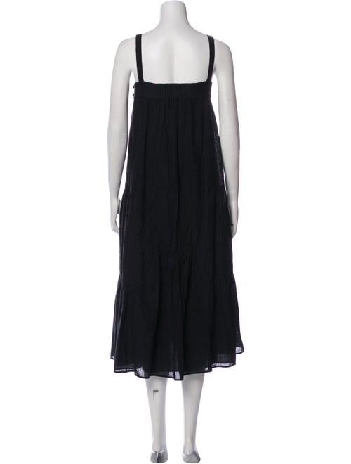 Jenni Kayne Square Neckline Midi Length Dress