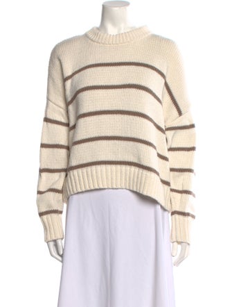 Jenni Kayne Striped Mock Neck Sweater