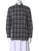 Jenni Kayne Plaid Print Long Sleeve Button-Up Top