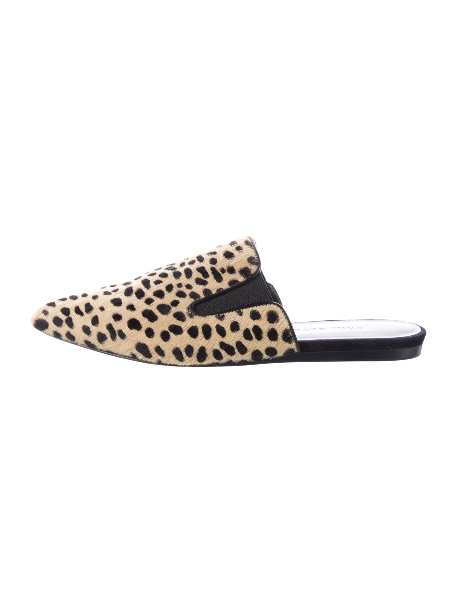 Jenni Kayne Ponyhair Animal Print Mules