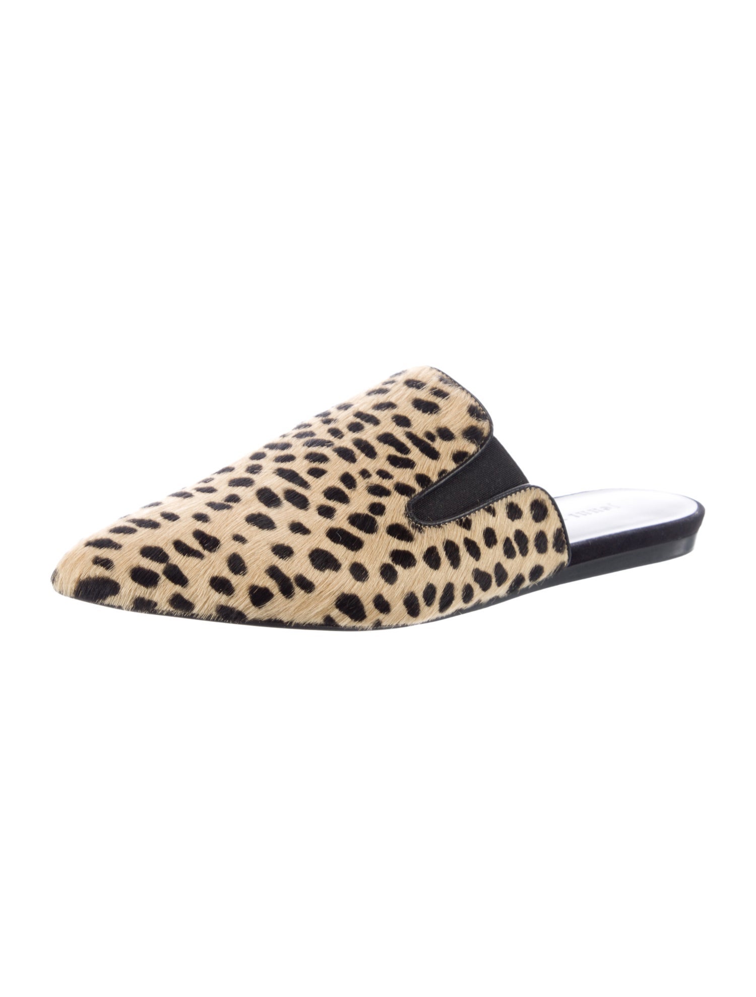 Jenni Kayne Ponyhair Animal Print Mules