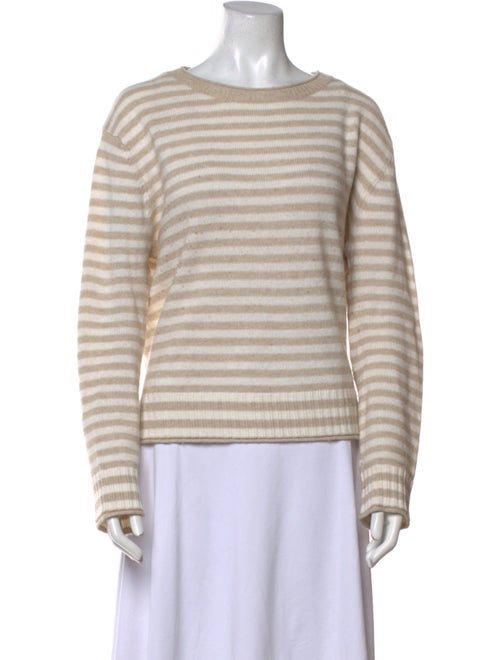 Jenni Kayne Striped Scoop Neck Sweater