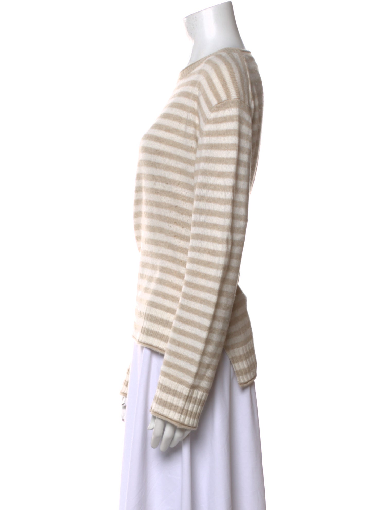 Jenni Kayne Striped Scoop Neck Sweater