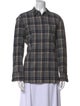 Jenni Kayne Plaid Print Long Sleeve Button-Up Top