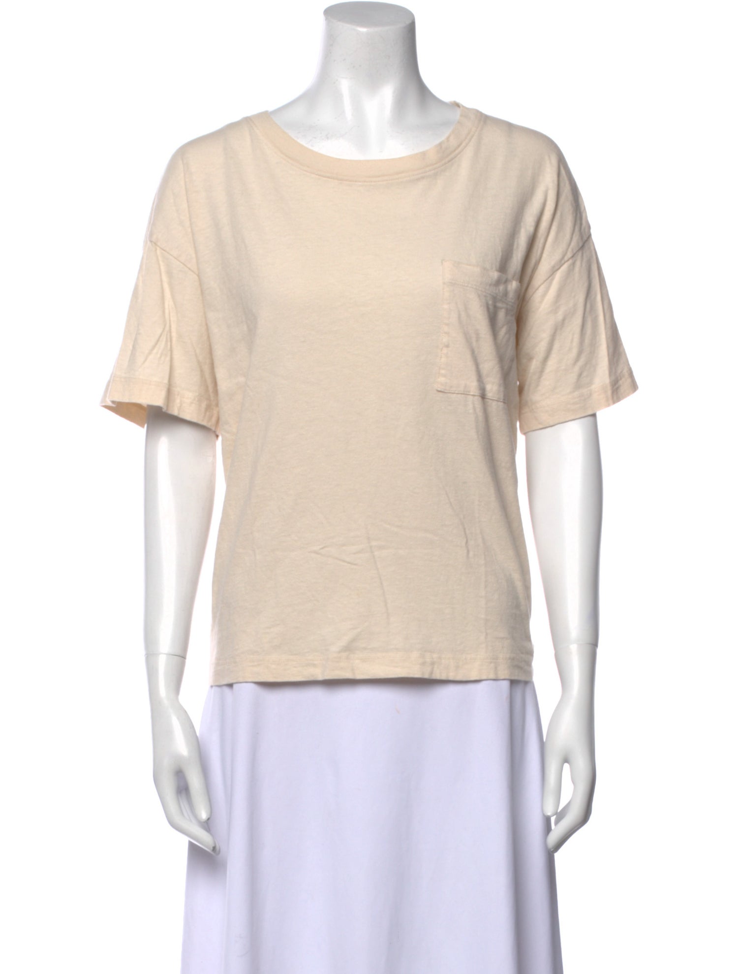 Jenni Kayne Bateau Neckline Short Sleeve T-Shirt