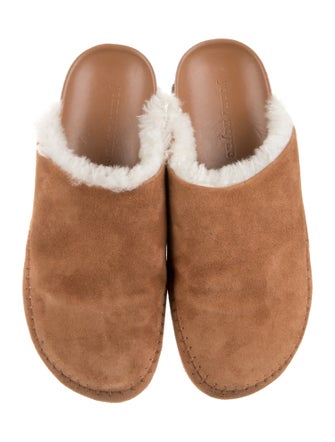 Jenni Kayne Suede Whipstitch Trim Mules