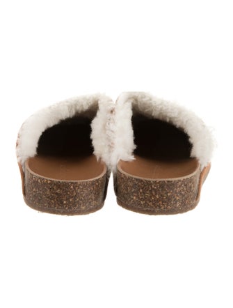 Jenni Kayne Suede Whipstitch Trim Mules