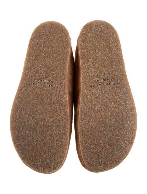 Jenni Kayne Suede Whipstitch Trim Mules