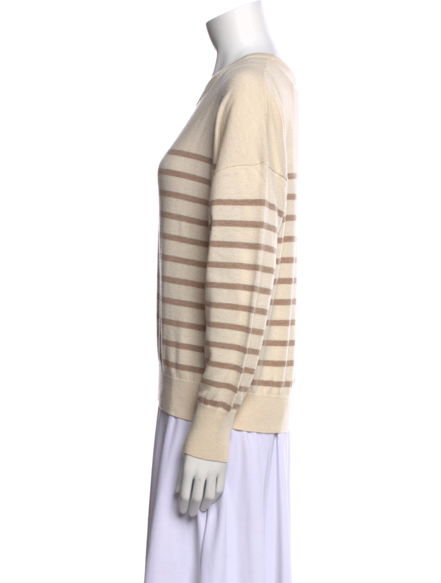 Jenni Kayne Striped Scoop Neck Sweater w/ Tags