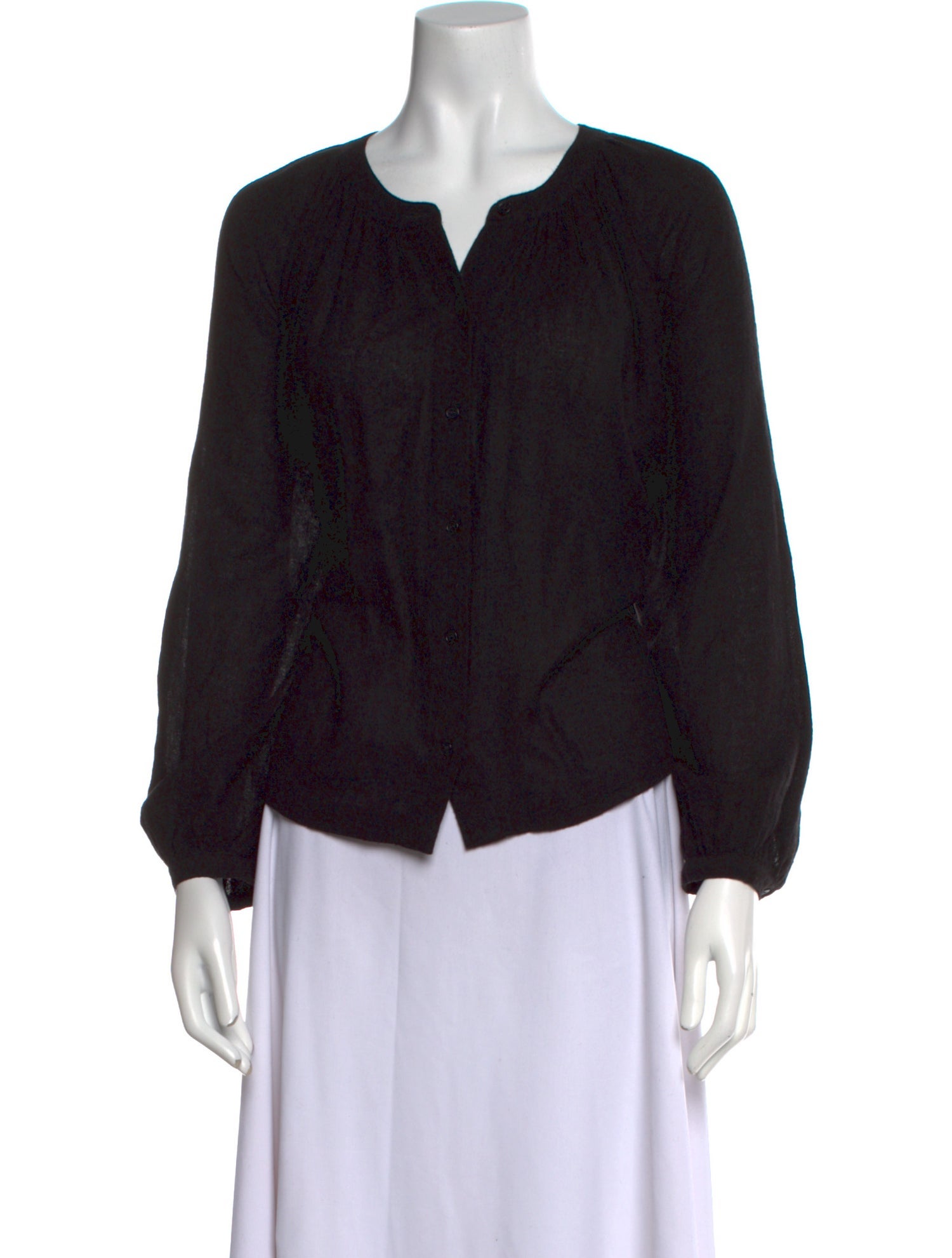 Jenni Kayne V-Neck Long Sleeve Blouse