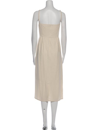 Jenni Kayne Silk Midi Length Dress