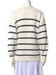 Jenni Kayne Striped V-Neck Sweater