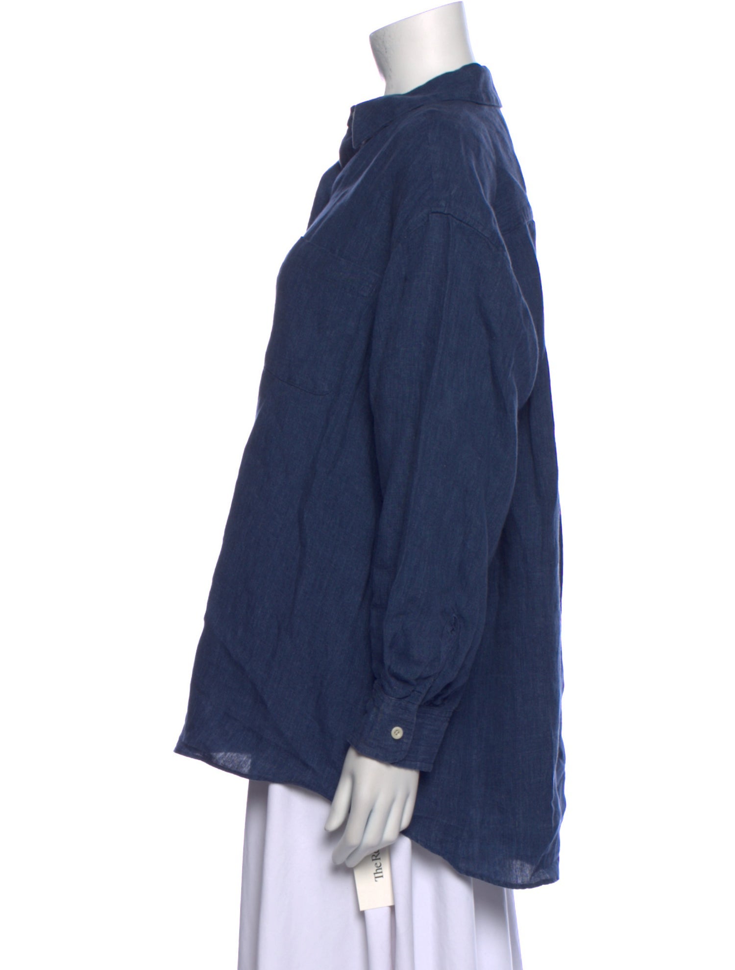 Jenni Kayne Linen Long Sleeve Button-Up Top