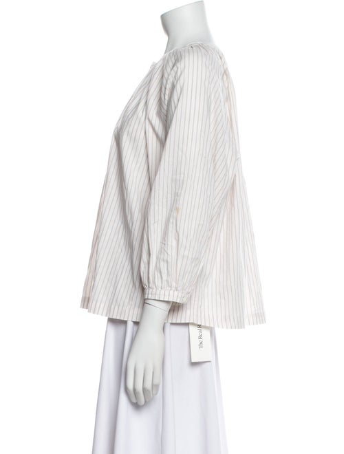 Jenni Kayne Striped Bateau Neckline Blouse