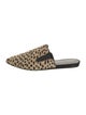Jenni Kayne Ponyhair Animal Print Mules