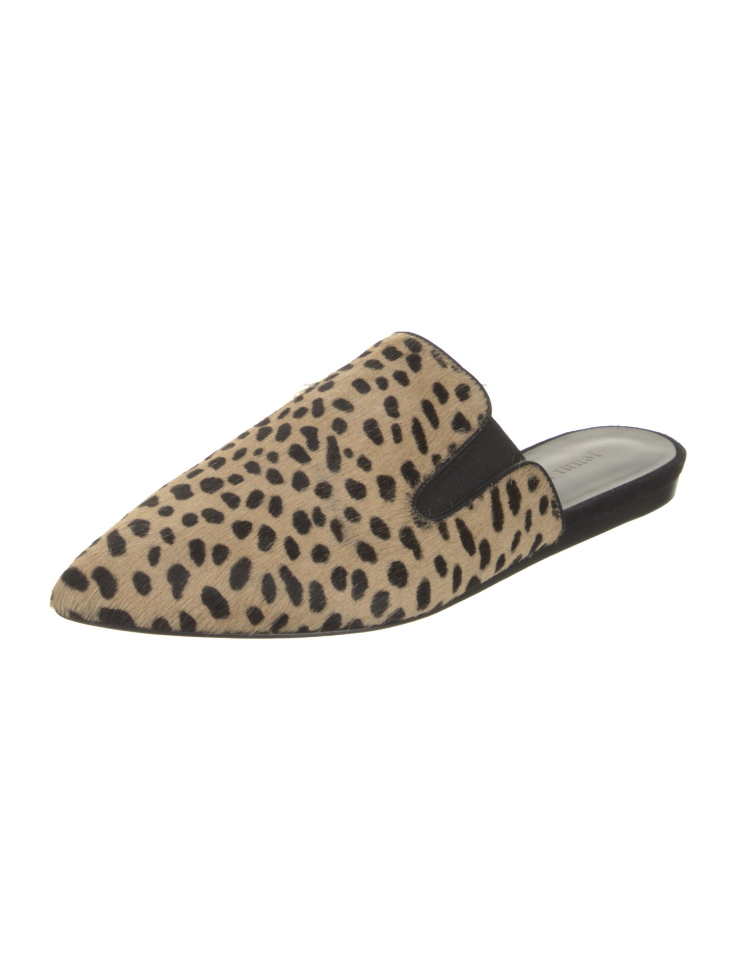Jenni Kayne Ponyhair Animal Print Mules