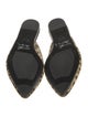 Jenni Kayne Ponyhair Animal Print Mules