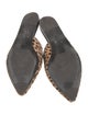 Jenni Kayne Ponyhair Animal Print Mules