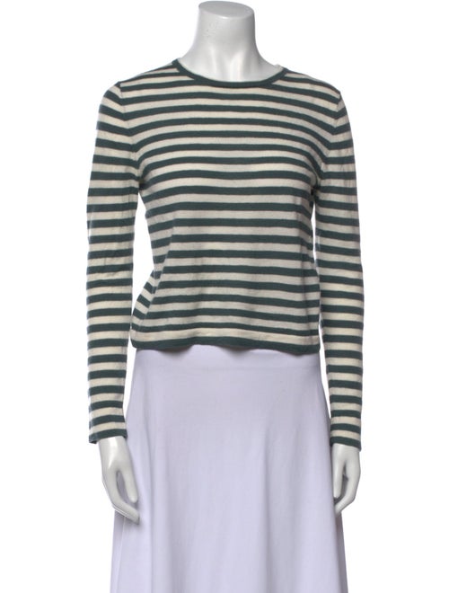 Jenni Kayne Merino Wool Striped Crop Top