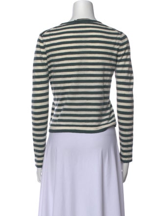 Jenni Kayne Merino Wool Striped Crop Top