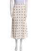 Jenni Kayne Polka Dot Print Midi Length Skirt