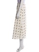 Jenni Kayne Polka Dot Print Midi Length Skirt
