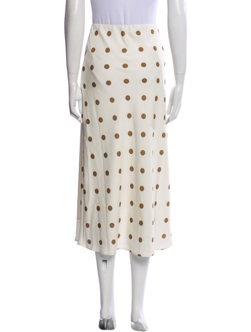 Jenni Kayne Polka Dot Print Midi Length Skirt