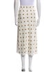 Jenni Kayne Polka Dot Print Midi Length Skirt