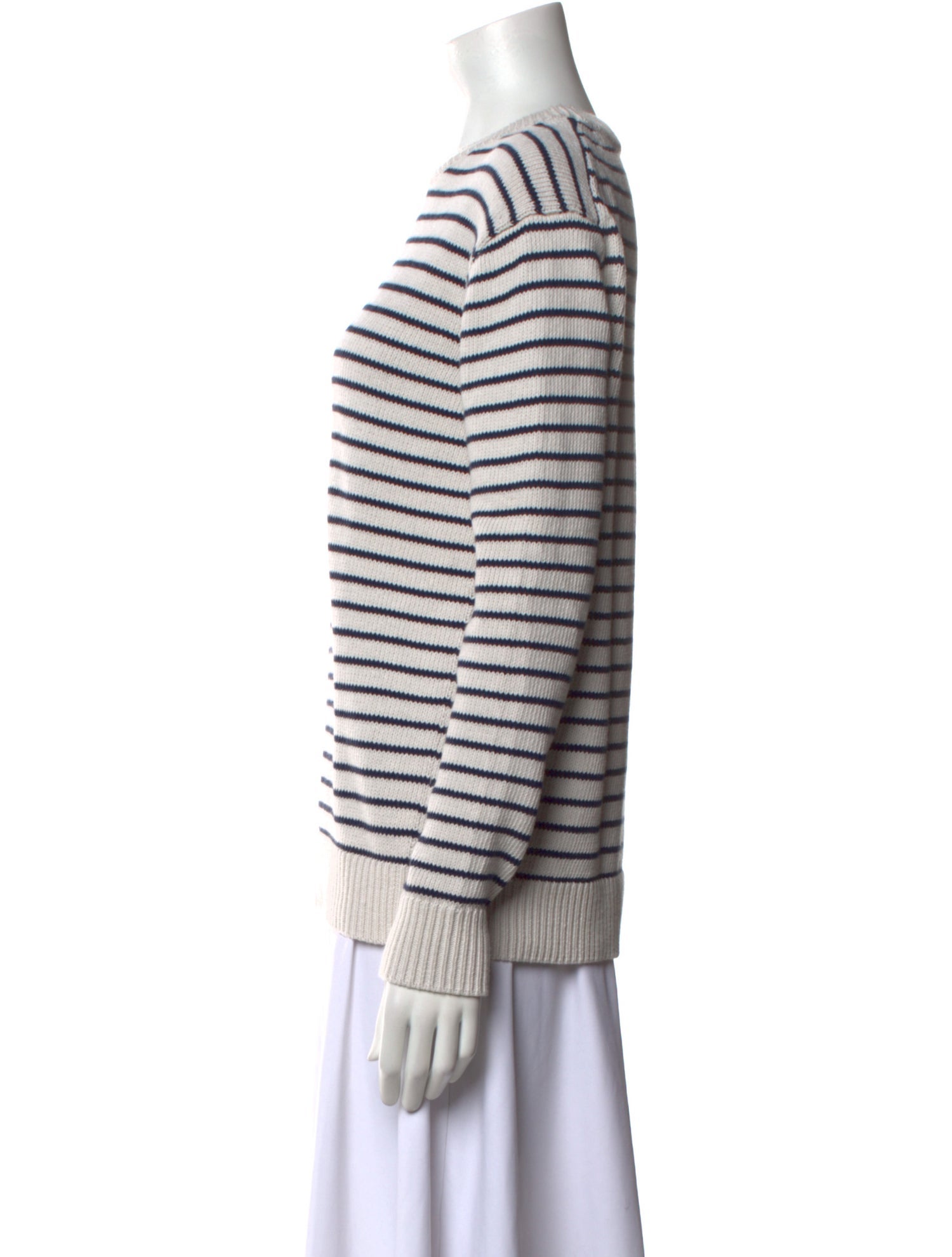 Jenni Kayne Striped Crew Neck Sweater