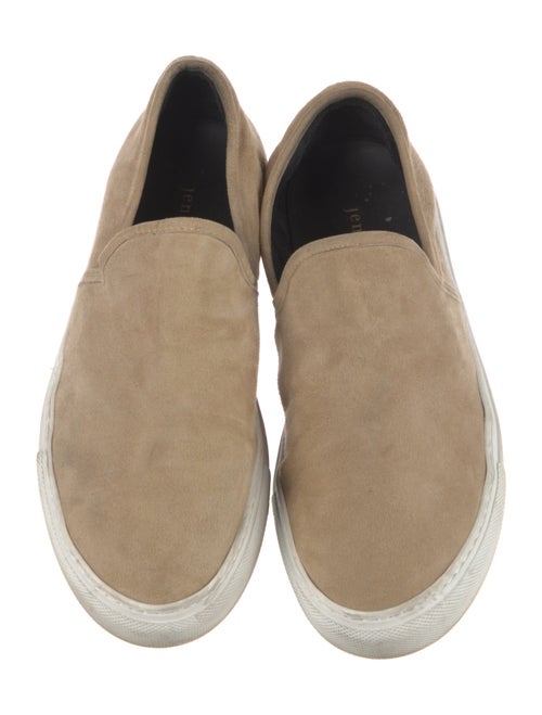 Jenni Kayne Suede Colorblock Pattern Sneakers