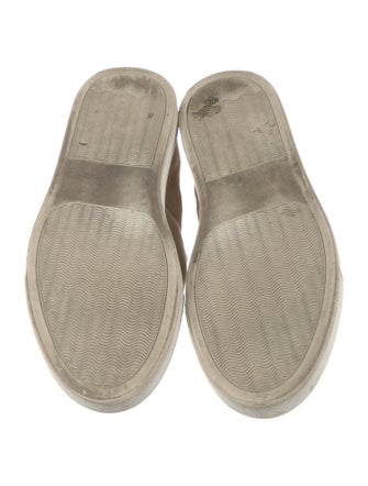 Jenni Kayne Suede Colorblock Pattern Sneakers