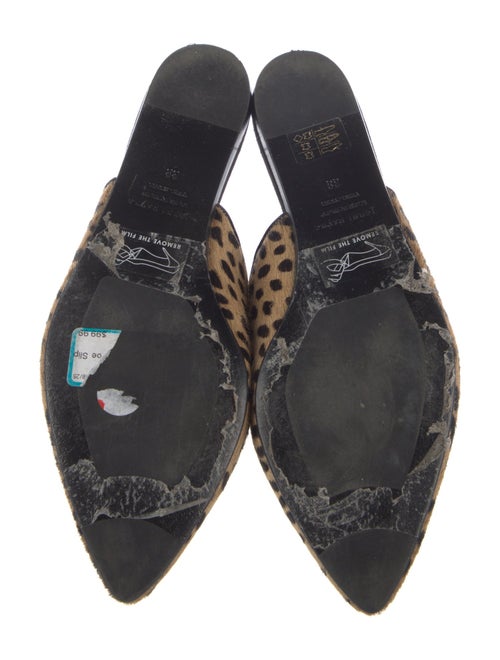 Jenni Kayne Ponyhair Printed Mules