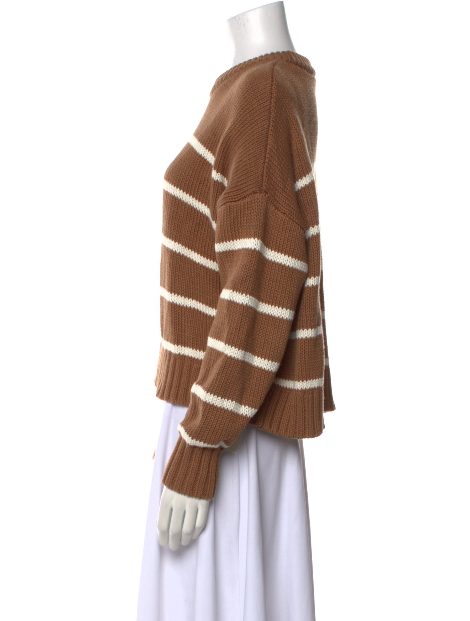 Jenni Kayne Striped Crew Neck Sweater